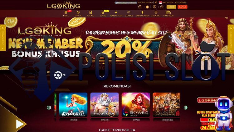 LGOKING : Daftar Situs Judi Slot Terpercaya Server LGO Depo 20 lgoking