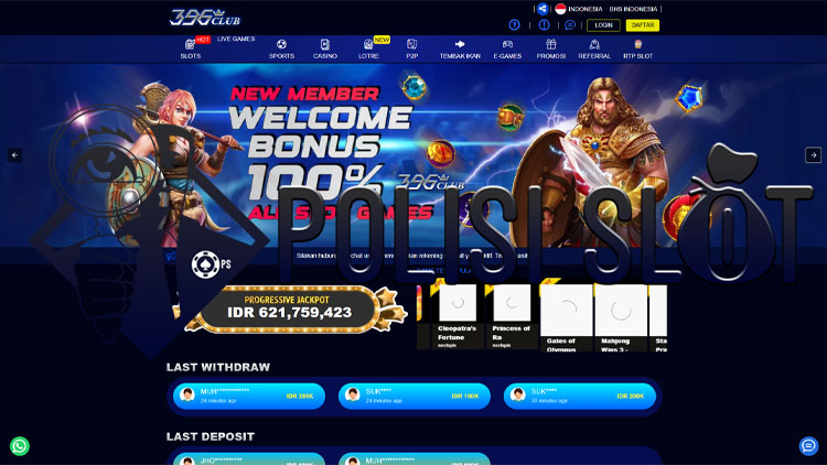 396CLUB: Daftar Situs Slot Online Server UG Profitable Gampang Menang 1 396club