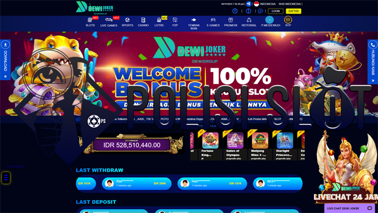 DEWIJOKER: Daftar Situs Penuh Mimpi Jackpot Slot Online Terbesar 1 dewijoker