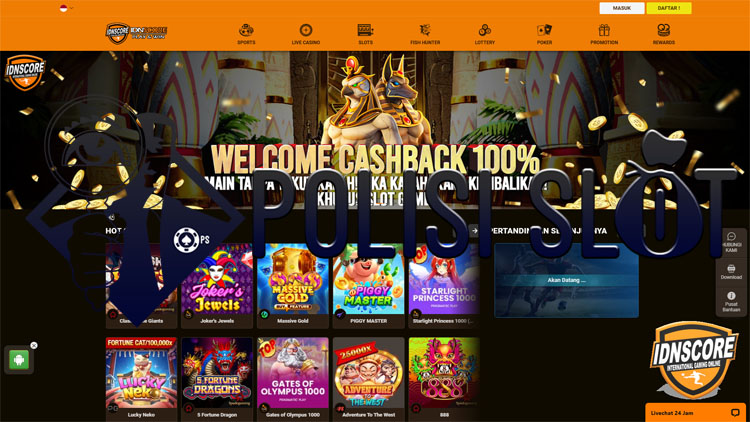 IDNSCORE: Daftar Situs Judi Slot Online QQ Slot Asli Gampang Jepe 1 idnscore