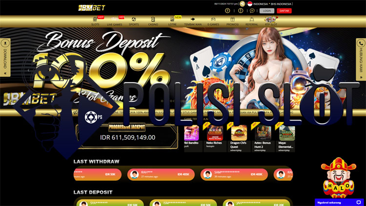 JBMBET: Situs Bettingan UG Slot Terpercaya Gampang Menang #1 jbmbet
