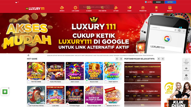 LUXURY111: Daftar Login Situs QQ Online Slot Gacor Hari Ini 1 luxury111
