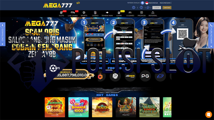 MEGA777: Daftar Situs Mega Jackpot Slot Terbesar Di Indonesia Berlisensi 1 mega777