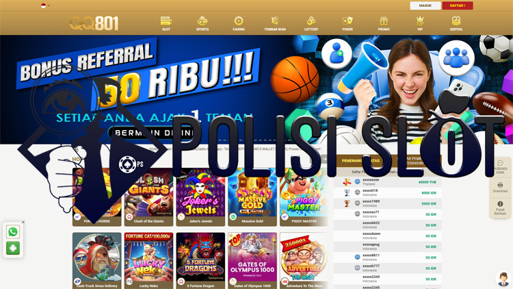 QQ801: Situs Judi Slot Online QQ Terpercaya Pusat Game Terlengkap 1 qq801