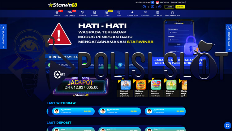 STARWIN88: Daftar Situs Lapak Cuan Terbesar Dan Terpercaya Server UG starwin88