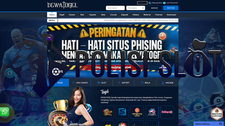Polisislot: Pusat Informasi Kumpulan Situs Slot Online Terpercaya Rekomendasi Polisi Slot 2 dewatogel