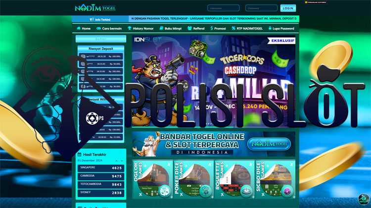 Polisislot: Pusat Informasi Kumpulan Situs Slot Online Terpercaya Rekomendasi Polisi Slot 7 nadimtogel
