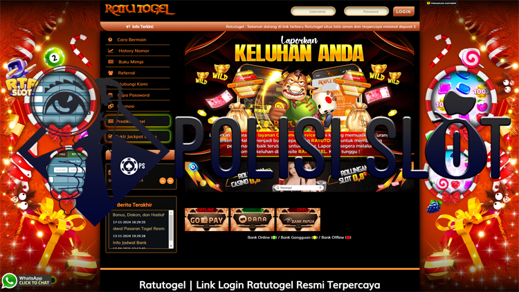 Polisislot: Pusat Informasi Kumpulan Situs Slot Online Terpercaya Rekomendasi Polisi Slot 3 ratutogel