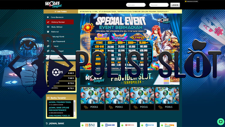 WOLESTOGEL: Daftar Situs Terbaru Judi Slot Online Terpercaya Min Depo 10k 1 wolestogel